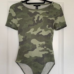 Camo bodysuit